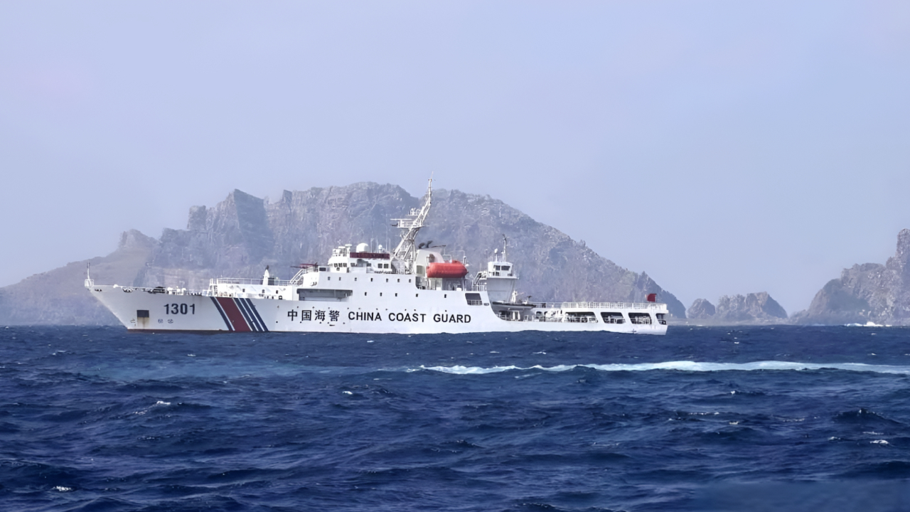 日本网友：中国舰船在冲绳钓鱼岛附近停留天数达354天！