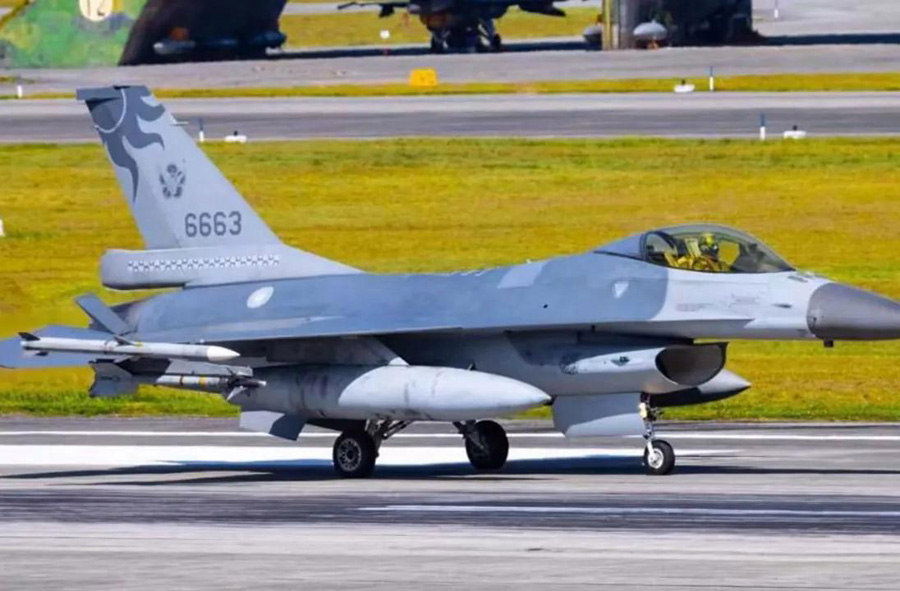 湾湾发文：台灣F-16V被殲-16雷達照射的時機就不遠了