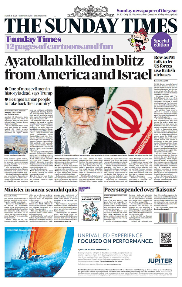 ---2026.3.1《泰晤士bao》《时代》---